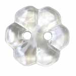 Elan 05 2996Q Clear White Button (4/card) .5"/12 mm